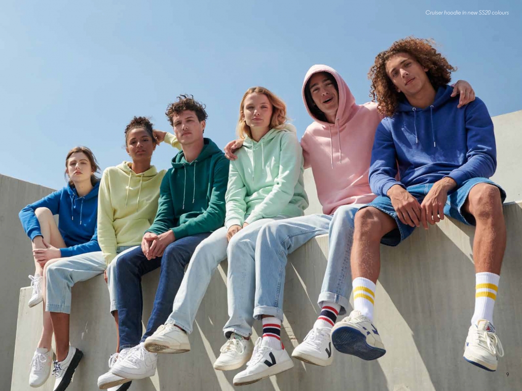Stanley/Stella Cruiser Hoodie in new SS20 colours